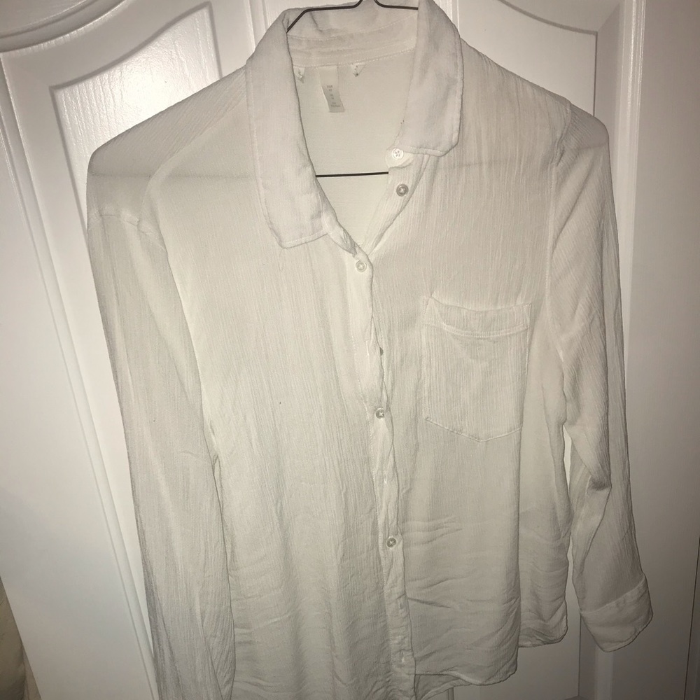 White Button Down